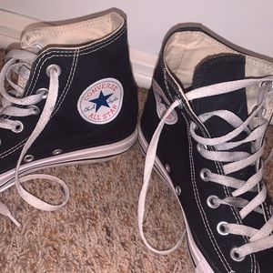 Black All Star High Stop Converse